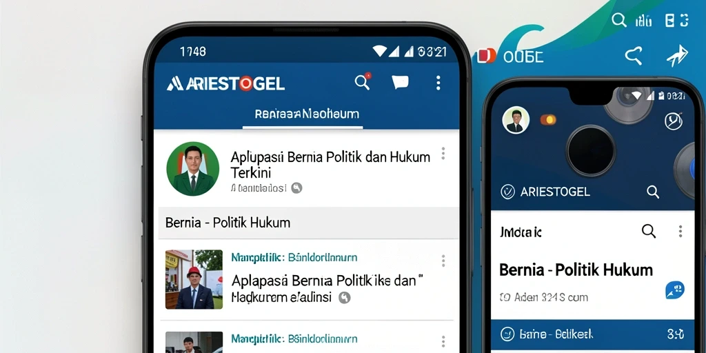 Antarmuka aplikasi ARIESTOGEL yang informatif dan interaktif.