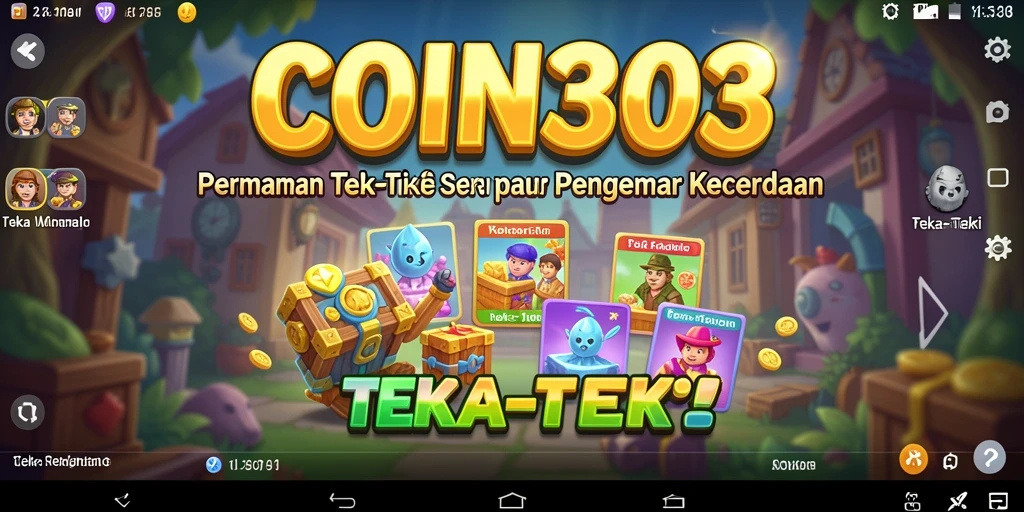 Antarmuka permainan COIN303 yang menarik dan penuh tantangan.