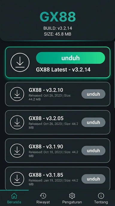 Unduh dan Instal APK gx88 untuk Android di Indonesia