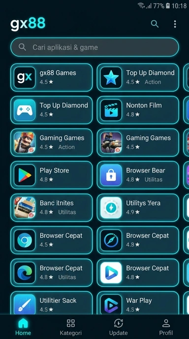 gx88 - Halaman Indeks Aplikasi Populer & Kanal Uji Terbaik